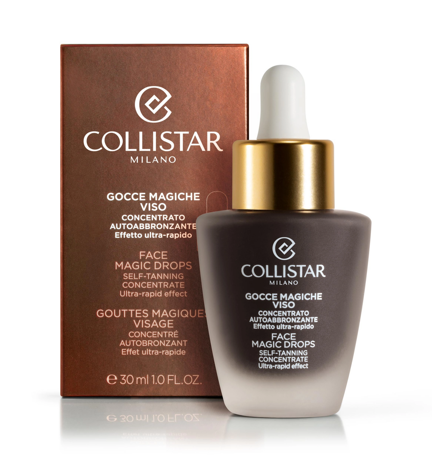 Collistar Gocce Magiche Viso Concentrato Autoabbronzante Effetto Ultra-Rapido 30ml