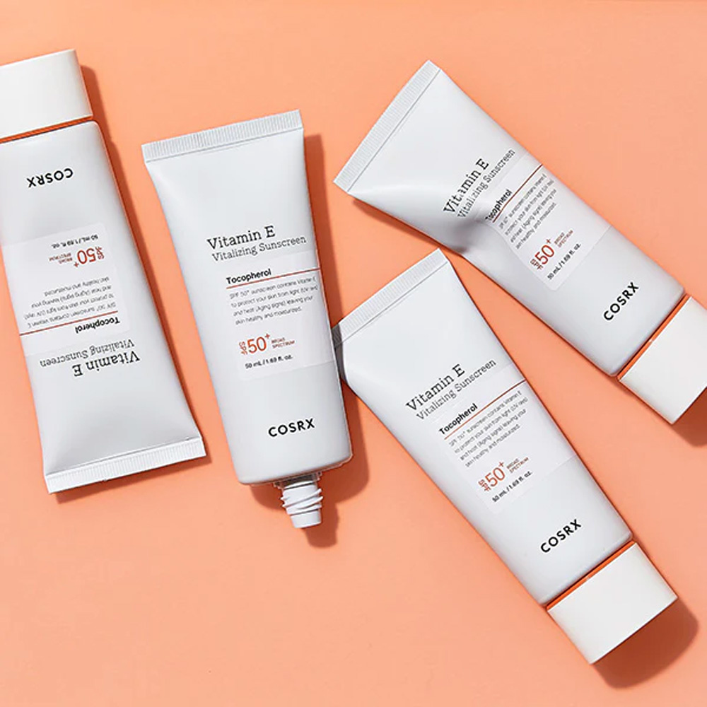 COSRX Vitamin E Vitalizing Sunscreen SPF50+ PA+++ - Protezione Solare con Vitamina E 150ml