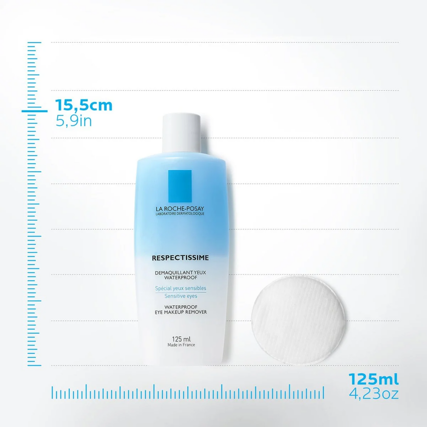 La Roche-Posay Respectissime Waterproof Eye Makeup Remover 125 ml