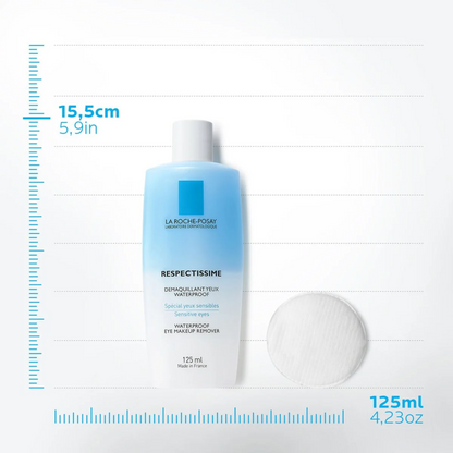 La Roche-Posay Respectissime Waterproof Eye Makeup Remover 125 ml