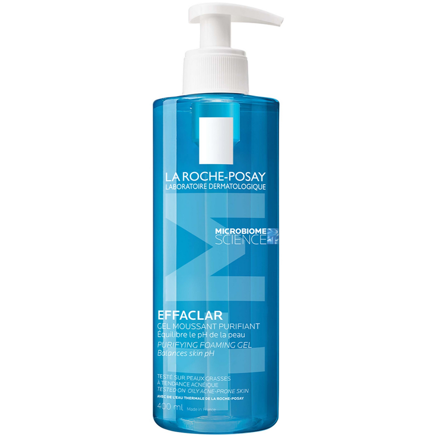 La Roche-Posay Effaclar Cleansing Gel – Detergente Purificante per Pelle Grassa e a Tendenza Acneica 400ml