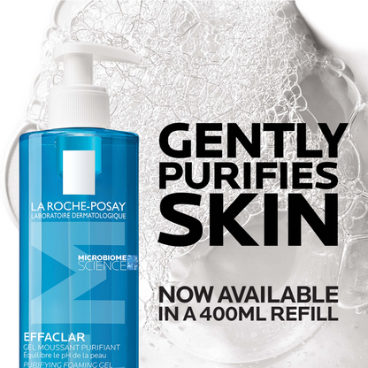 La Roche-Posay Effaclar Cleansing Gel – Detergente Purificante per Pelle Grassa e a Tendenza Acneica 400ml