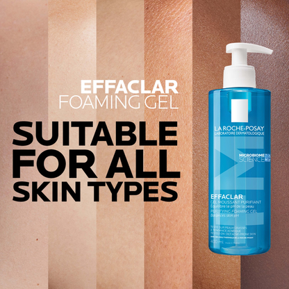 La Roche-Posay Effaclar Cleansing Gel – Detergente Purificante per Pelle Grassa e a Tendenza Acneica 400ml