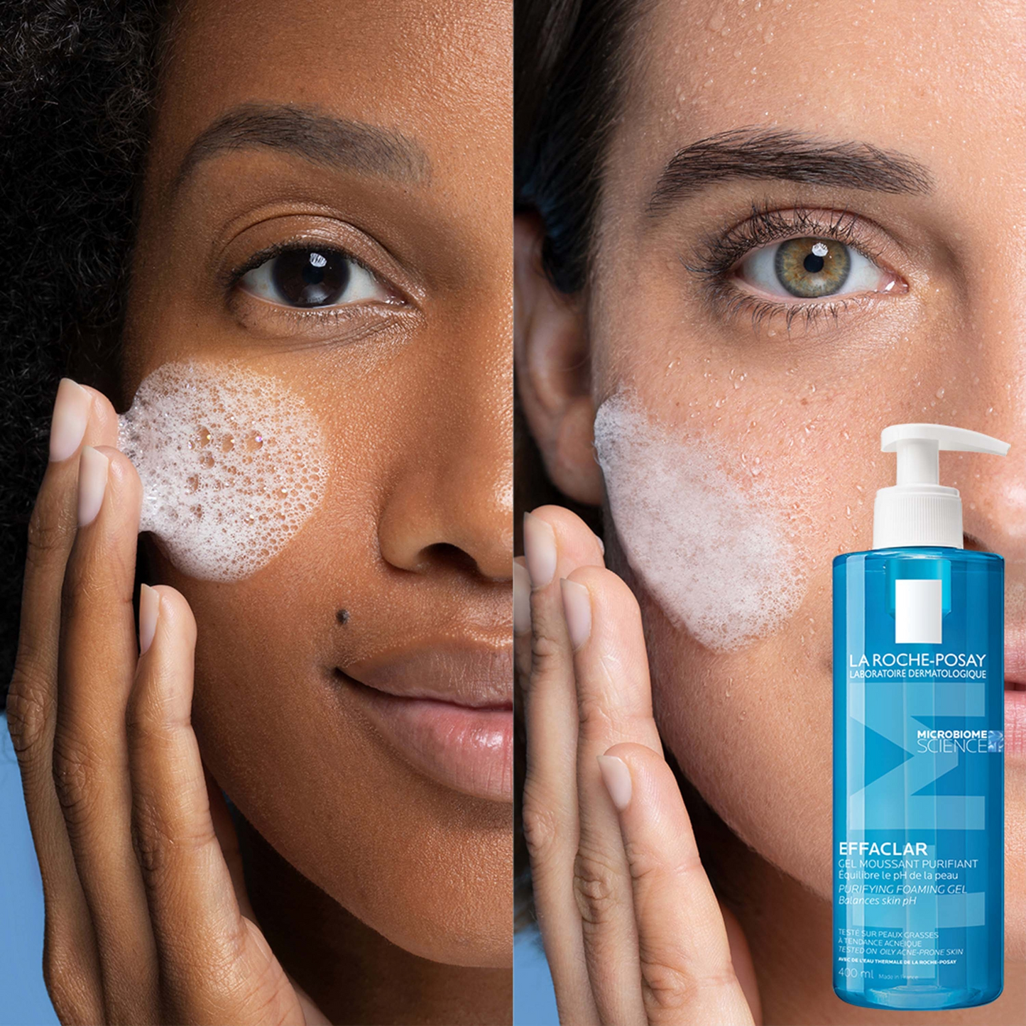 La Roche-Posay Effaclar Cleansing Gel – Detergente Purificante per Pelle Grassa e a Tendenza Acneica 400ml